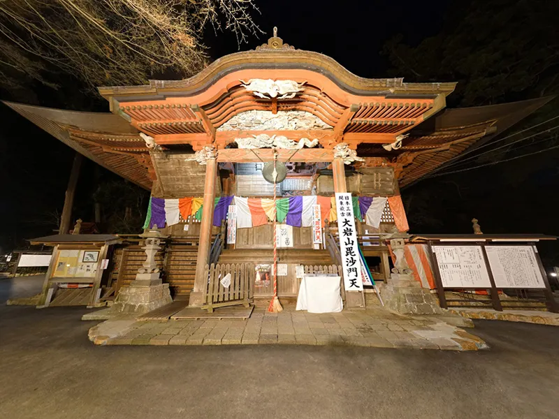 ライトアップと夜景の案内