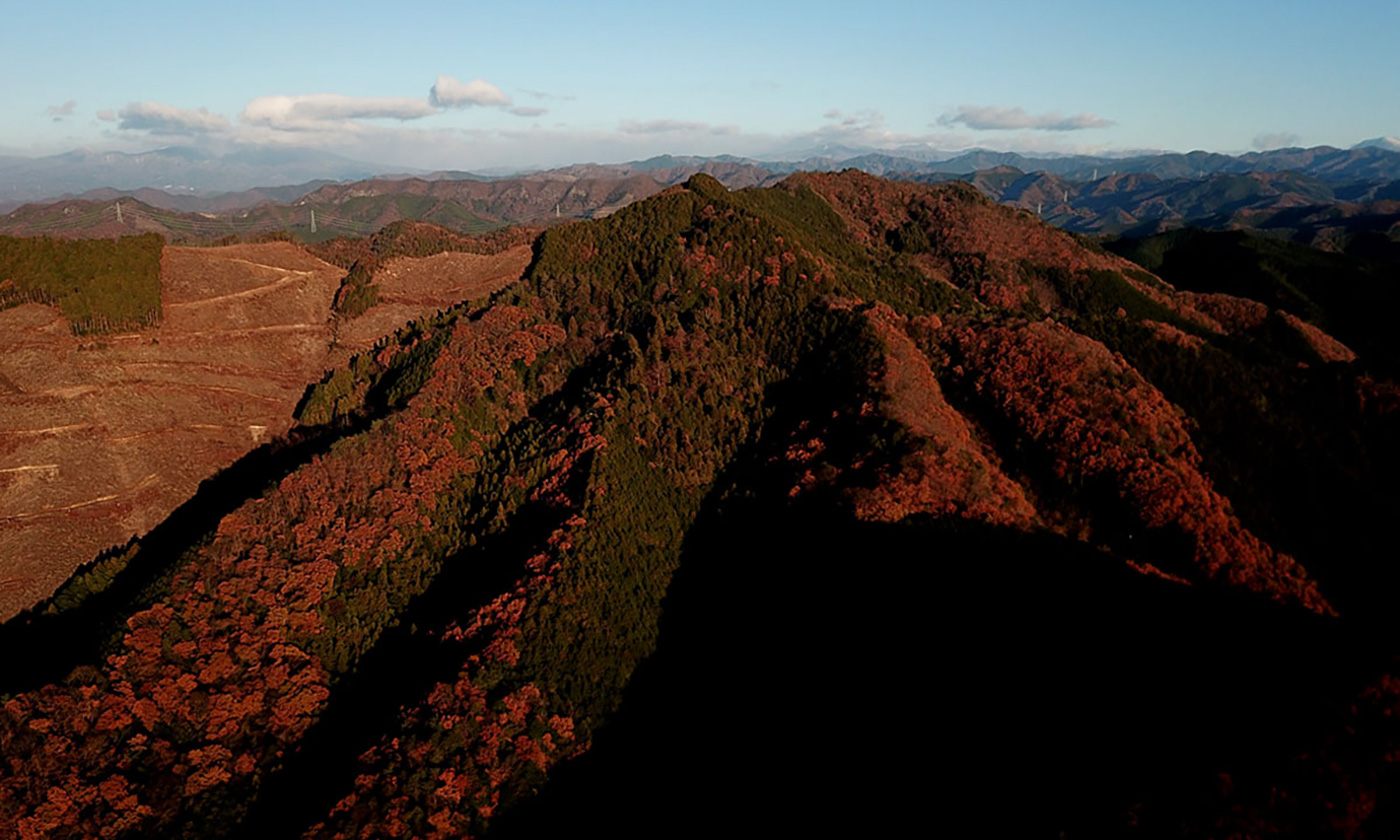 Mt. Oiwa in the morning sun