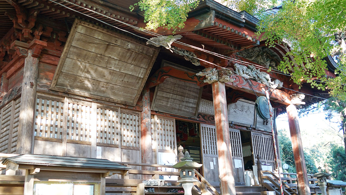 Oiwasan Bishamonten Exterior view of the main hall