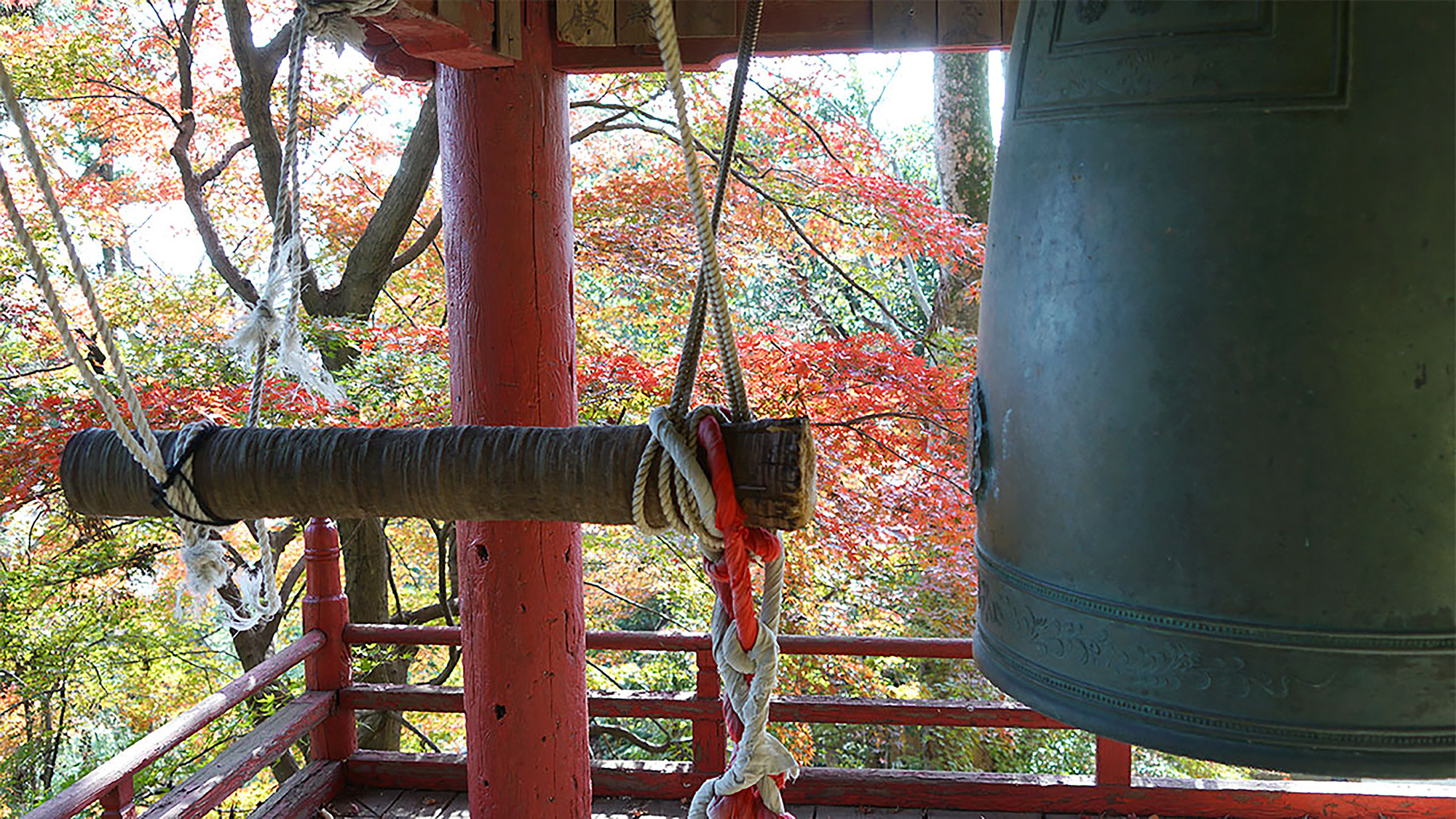 Photo of the Bell tower of Oiwasan Bishamonten